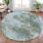 Machine Washable Indoor/Outdoor Xhevrie Sage Rug-111925006