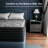 12" High-end Firm Reversible Cashmere Gel Memory Foam Mattress With Certipur-US , Oeko TEX and SGS Fire Certified