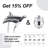 Rain Dual Shower Head 2.5 GPM GPM