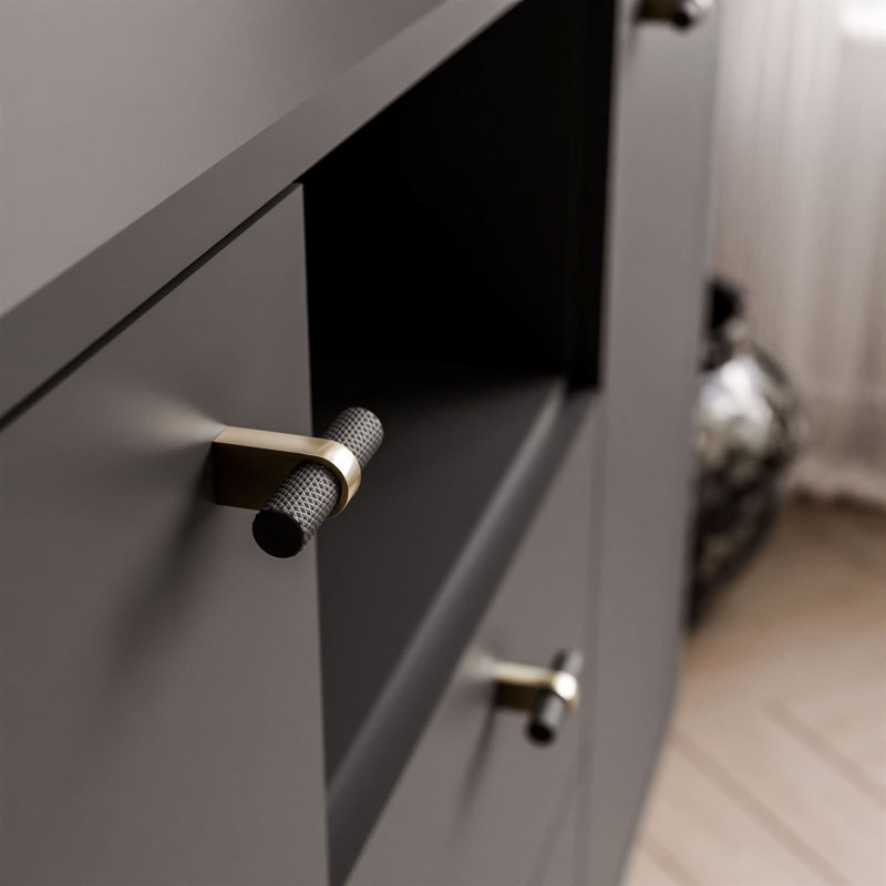 150cm Sideboard, Black