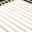 Structure de lit simple de taille moderne avec lit tapissier et plateforme de lit grand avec tête de lit en velours côtelé, lattes en bois, sommier non requis, sommier noir-1006662709