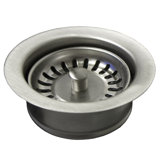 3.5" Basket Strainer with Disposer Trim