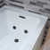 60" X 32" Alcove Acrylic Rectangular Whirlpool Heated Jetted Tub With Drain & Overflow