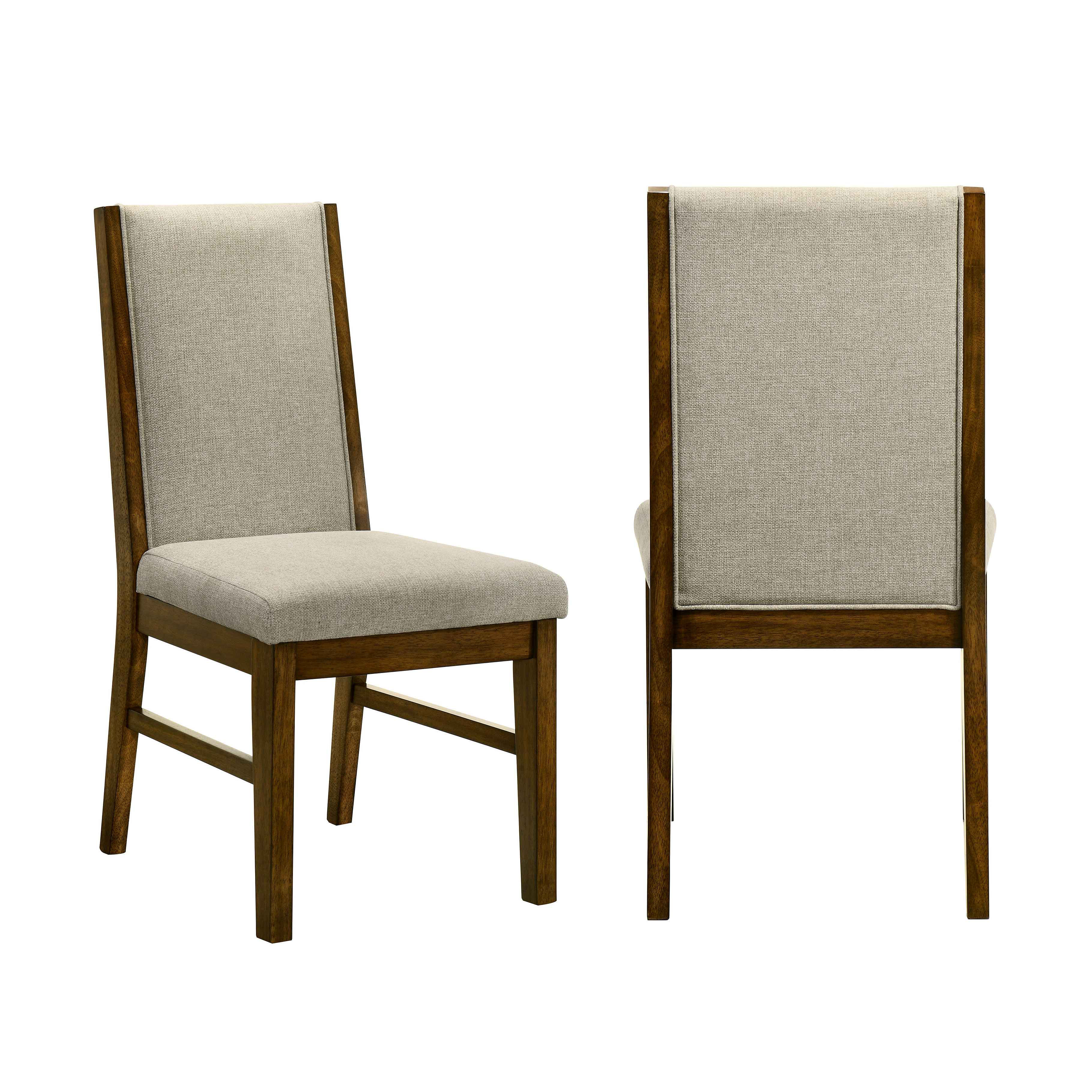 Red Barrel Studio® 2pc Tailored Chairs Tufted Upholstered Soft Neutral ...