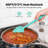 U-Taste 600ºF Heat-Resistant Silicone Spatula Set, 4-Piece BPA-Free Kitchen Baking Cooking Tools-99442512
