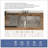 33X19 Undermount Double Bowl Kitchen Sink (50/50) In 18 Gauge Stainless Steel With 9 Inch Deep Basin