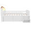 Lit mezzanine bas avec lumières DEL-1522369051