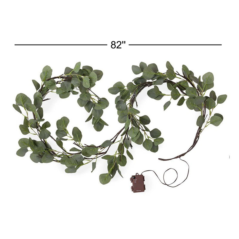 1.7' Garland with 48 Warm Lights