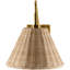 Maebel 1 - Light Gold Armed Sconce