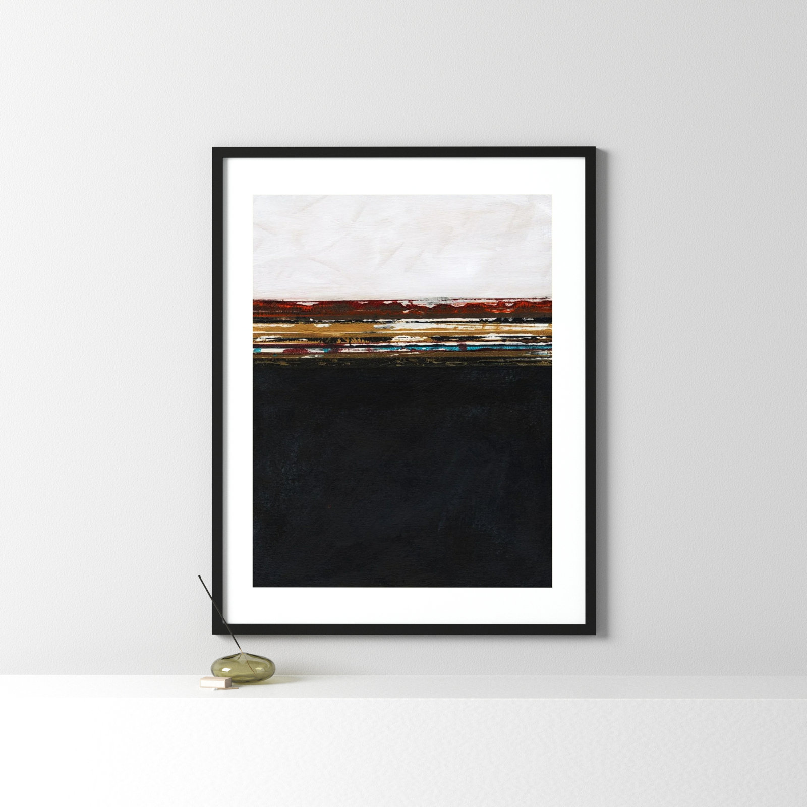 A Sense Of Space I by Jodi Fuchs, Black Framed Paper, 42.12" H x 33.12" W x 0.88" D