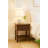 Bamboo Carved Bedside Table