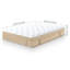 Matelas hybride mi-ferme 12 po / 14 po avec mousse viscoélastique gélifiée Bedstory - 8 couches, ressorts ensachés à deux zones, certifié CertiPUR-US et OEKO-TEX-679226948-688253086
