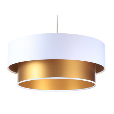 Shandra 1 - Light Black Drum Pendant