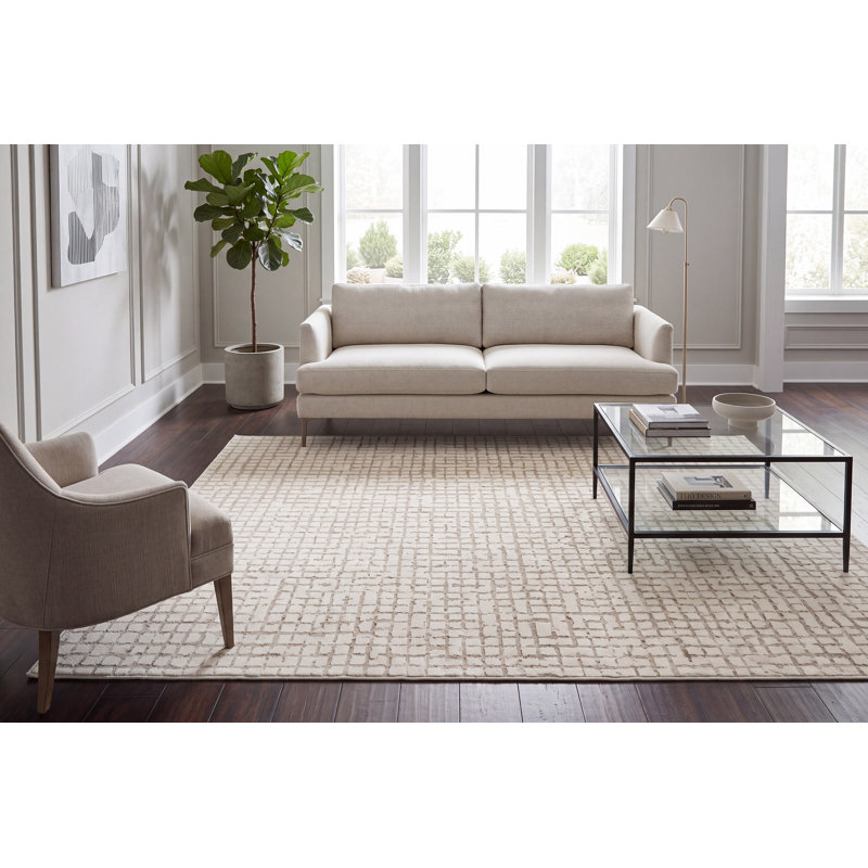 HARMONY 9.2X12.10 59003-6595 IVORY/BEIGE, Rectangle 9'2" x 12'10"