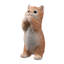 Chat tigré orange priant-116323235