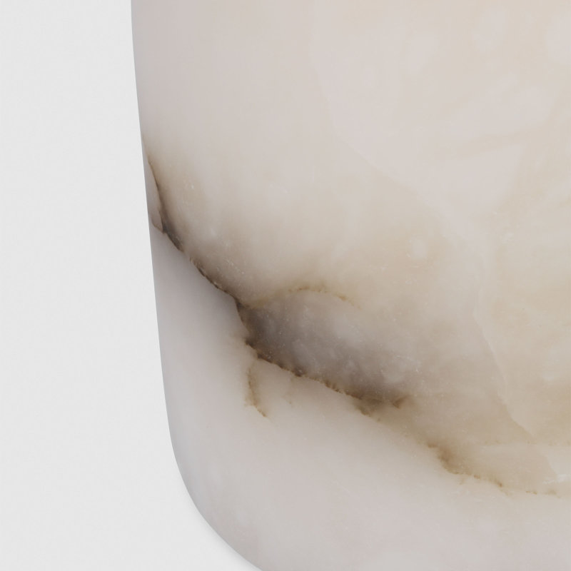 Caspe Alabaster 7 Rechargeable Table Lamp