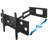 Mount-It Full Motion Long Arm TV Wall Mount with 26 in. Extension, Fits 40 - 70 in. & 220 Lbs. Cap.