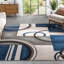 Tapis bleu foncé Nuzzo-69846837