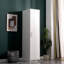 Rinnes 1 Door Manufactured Wood Wardrobe
