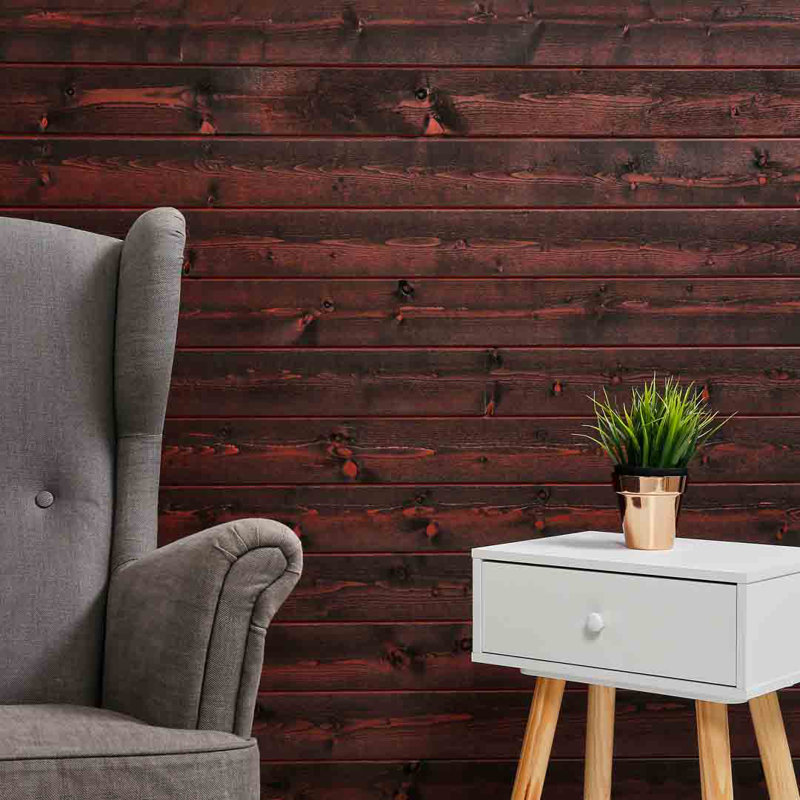 Timber Focus Ltd Rustic Internal Cladding For Walls & Ceilings Cherry L ...
