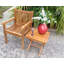 Catriona Outdoor Teak Dining Armchair