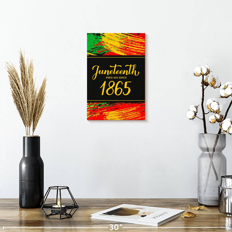 Lelend Celebrate Juneteenth, H 12 po x l 8 po