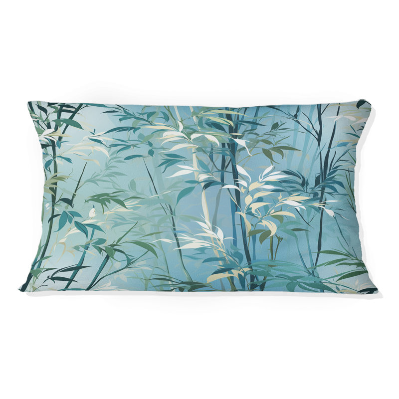 Natures fougères botaniques Jungle Harmony I - coussin décoratif imprimé botanique