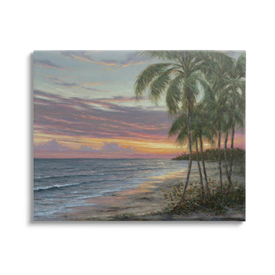 «Summer Beach Palm Trees» par Martin Figlinski