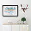 Beach in Lake Tahoe Watercolour - Picture Frame Graphic Art Print-56740323-56740325