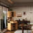 1-2 Drawer Tea Cabinet, Natural , Spacious Storage, Home & Bathroom, 71.62 In. Height, 27.34 Depth, 14.88 Width Material, Bathroom High, Deep, Wide