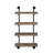 Olivia 4-Shelve Industrial Pipe Wall Shelf-539542440-606920410