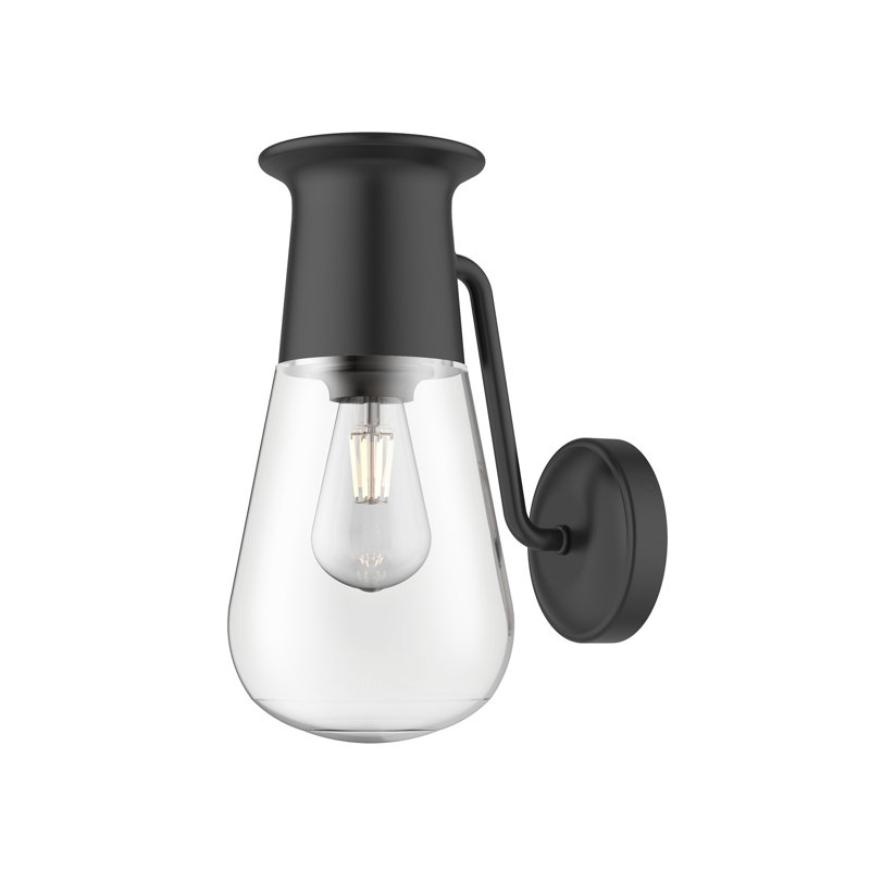 Marcel 1 - Light Bath Sconce, Matte Black