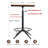 Jaisai 2 - Person Solid Wood Top Four Leg Dining Set