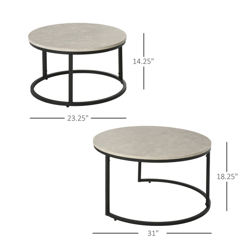 Alisen Nesting Coffee Table
