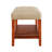 Warwickshire Wood Upholstered Storage Bench with Slatted Shelf-2143884493-2028736824