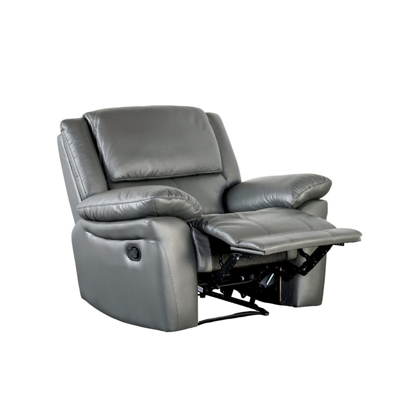 Transitional Style Glider Recliner
