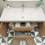 Ensemble de meuble-lavabo mural simple 48 po Amadora-41870746