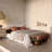 Ayotte Rizi Textured Wool Upholstered Bench