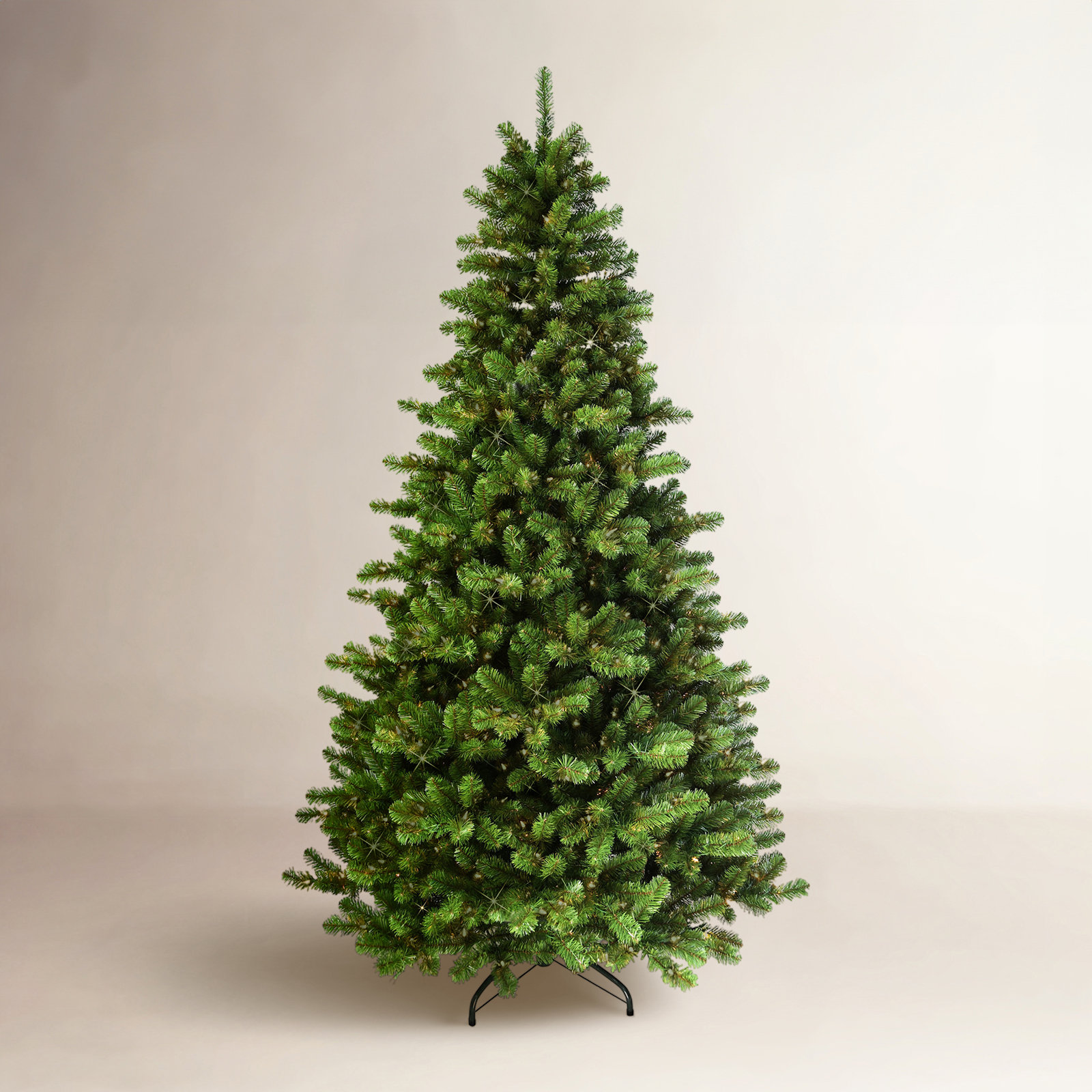 90' Lighted Artificial Christmas Tree