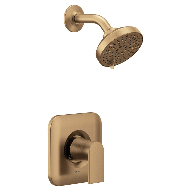 Moen Genta Lx Posi-Temp Pressure Balancing Eco-Performance Modern Shower Only Trim, Valve Required