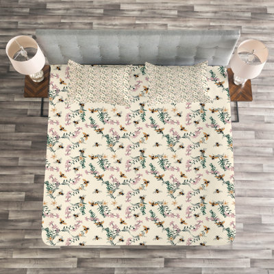Amina Sunshine Microfibre Bedspread