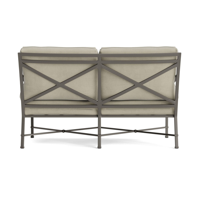 Venetian Outdoor 2 - Seat Loveseat, Fusion Natural, Mica