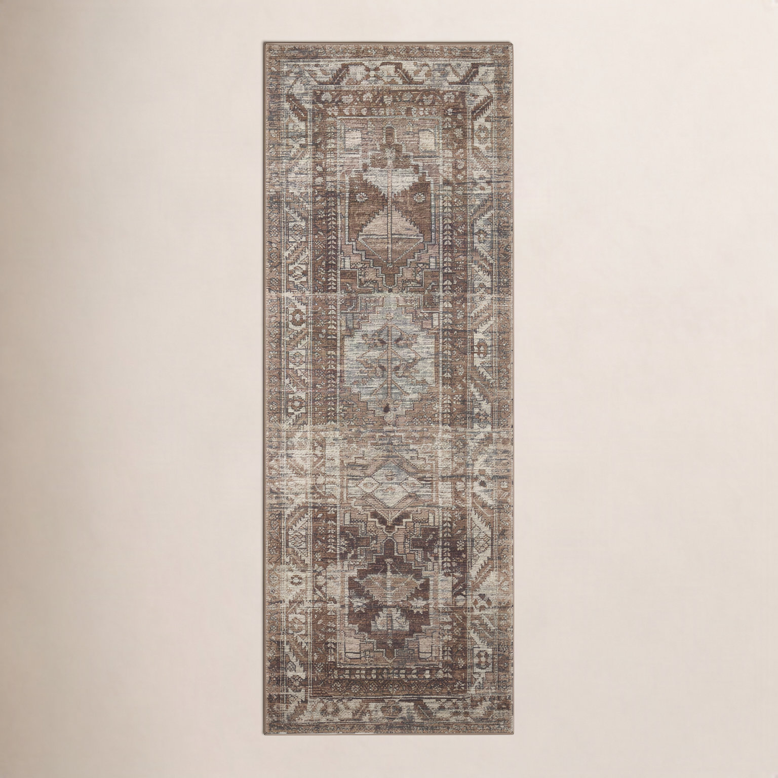 Amber Lewis x Loloi Billie Clay Sage Oriental Rug, Runner 2'6" x 9'6"