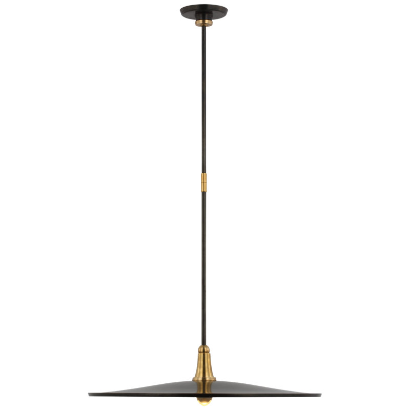 Truesdell 1 - Light LED Pendant, Bronze, Hand-Rubbed Antique Brass/Bronze
