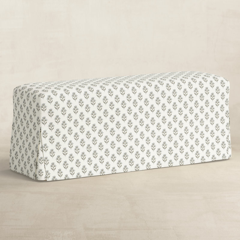 Upholstered Dining Bench, Flint Floral