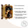 Thermostatic Rainfall Shower System with Rough in-Valve and Digital Display Handheld