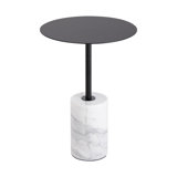 Jaiquez Circulo Side Table Marble Base
