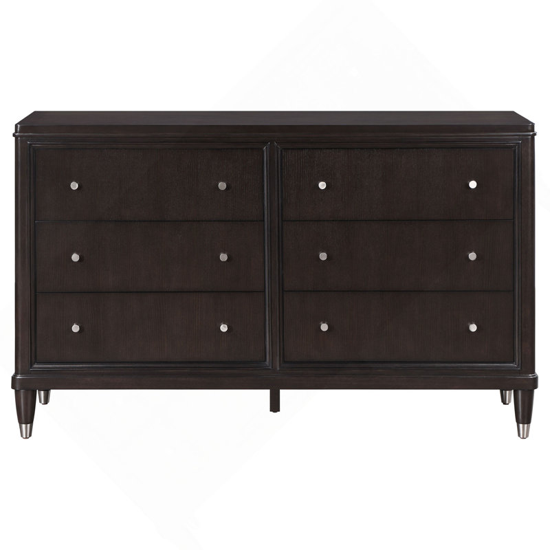 La commode et la commode rectangulaires offrent un espace de rangement spacieux et un style moderne et minimaliste pour les chambres à coucher
