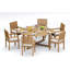 Maldives Outdoor Teak Dining Set-1670268704