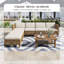 Outdoor Wicker Patio Conversation Furniture Set With Acacia Wood Coffee Table-1736827167-1736827161